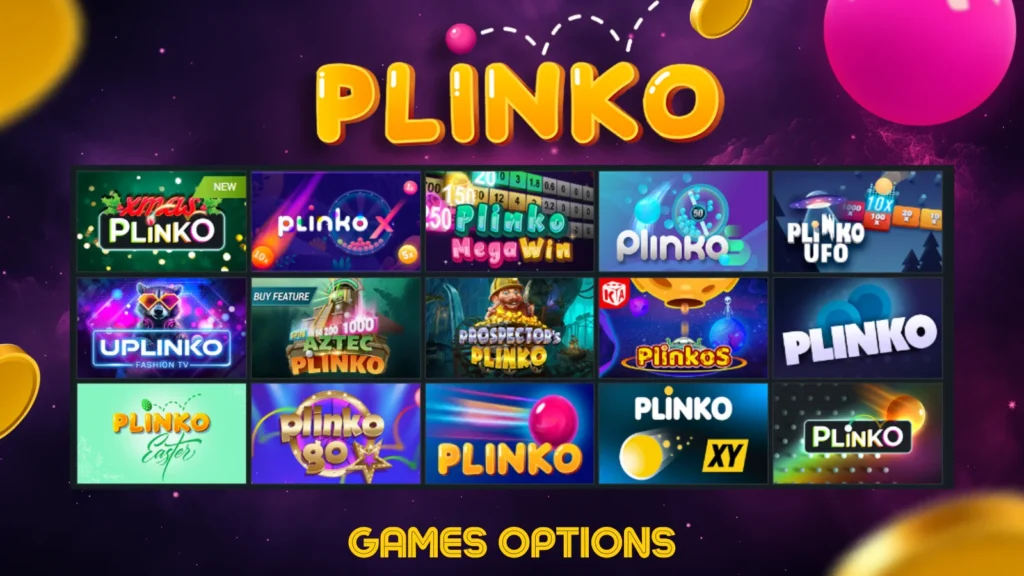 Plinko popular variants in casinos.